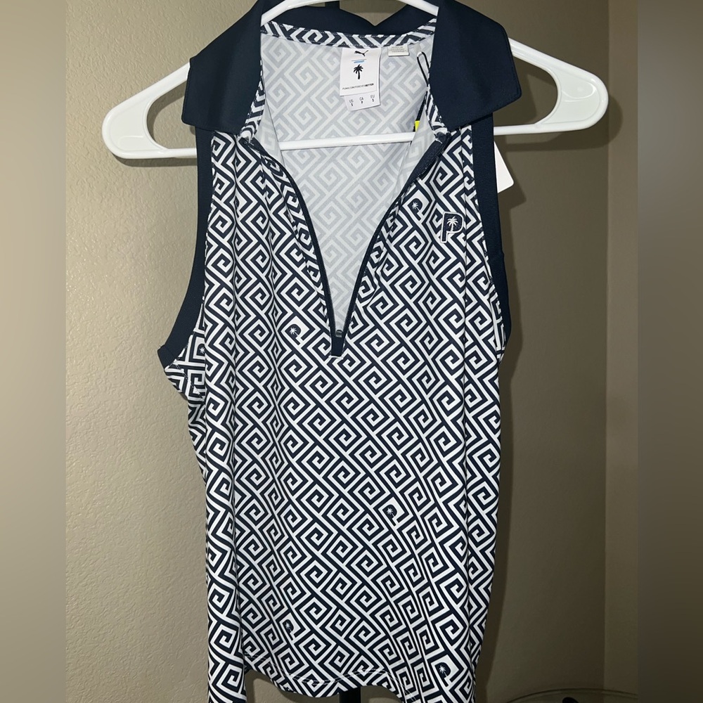 Women's Puma x PTC Resort Sleeveless Golf Polo